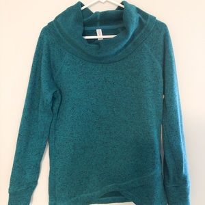 Ideology Cowl Neck Pullover Sweater